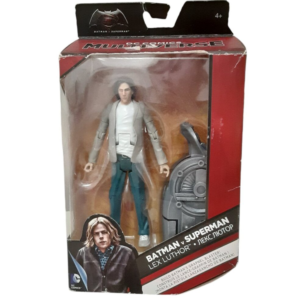 DC Comics Multiverse Batman V Superman Lex Luther Figure 6" Box Damage